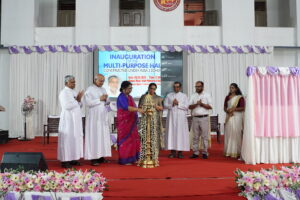 തൃശൂർ സെന്റ്. തോമസ് കോളേജിൽ RUSA പദ്ധതിയുടെ ഭാഗമായി നിർമ്മിച്ച മൾട്ടി പർപ്പസ് ഹാളിന്റെ ഉദ്ഘാടനം ഉന്നത വിദ്യാഭ്യാസ വകുപ്പ് മന്ത്രി ആർ. ബിന്ദു നിര്‍വഹിച്ചു