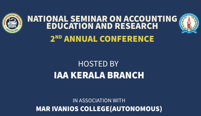 National Seminar on Accounting Education and Research to be Held at Mar Ivanios College, Trivandrum