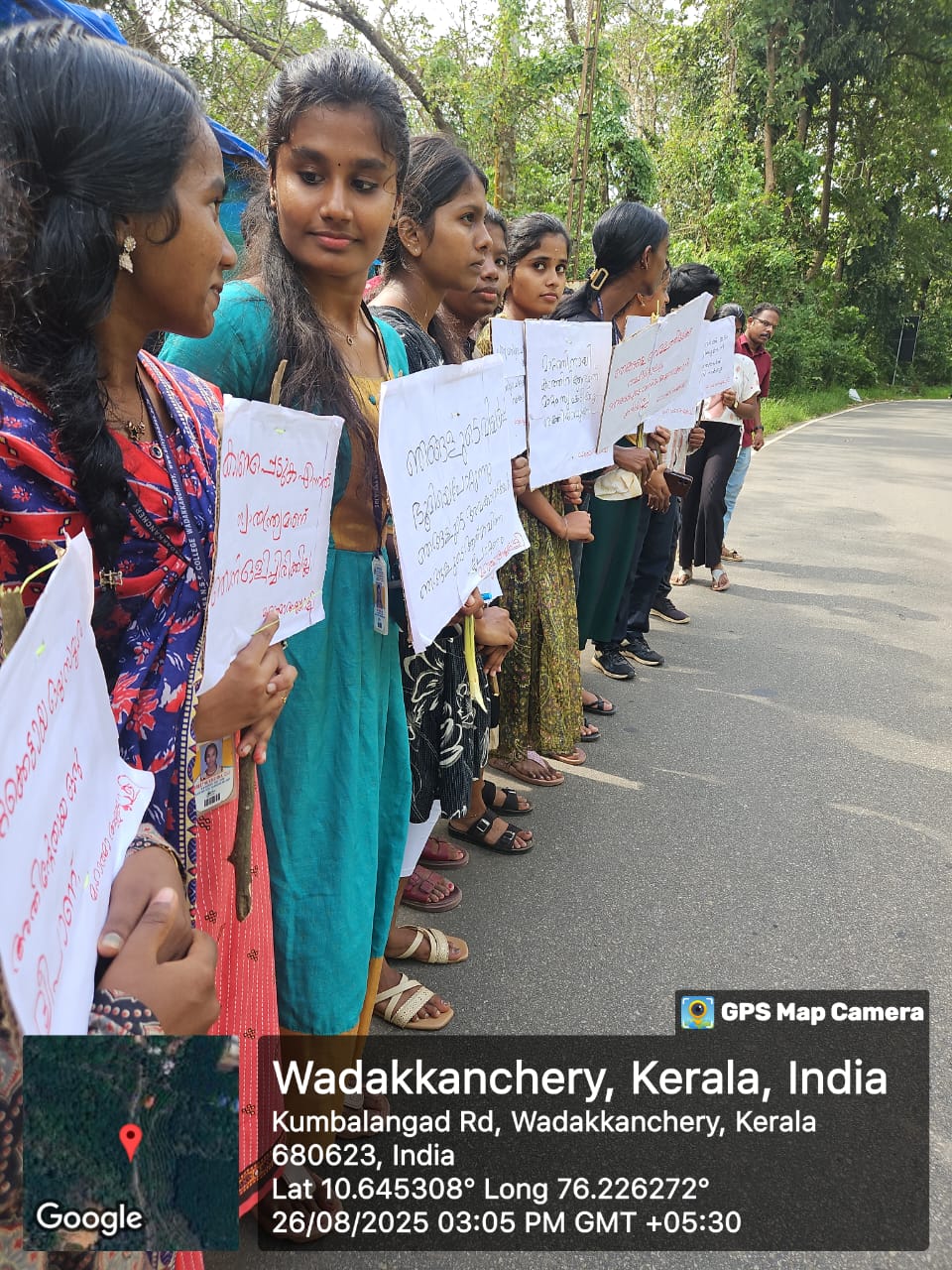 Road Walk at Sri Vyasa NSS College to Honor Ayyankali’s Legacy - www..CampusRound.com