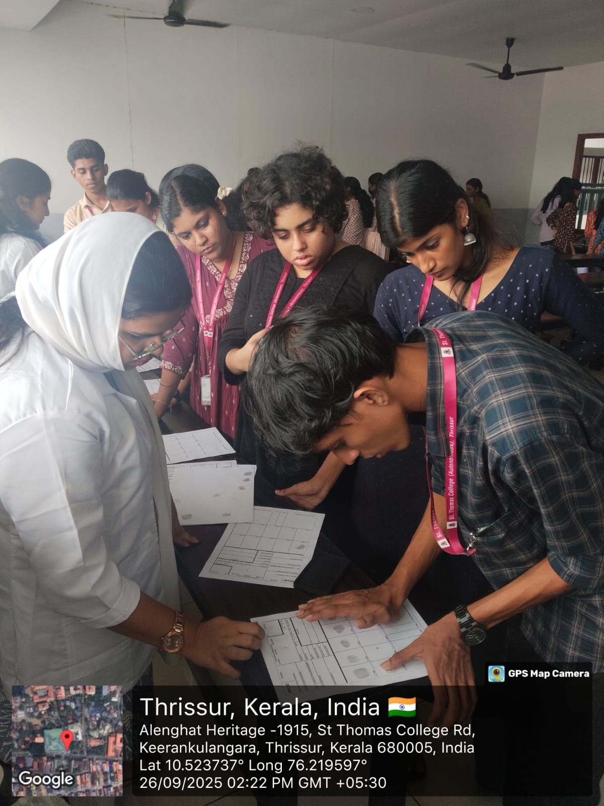 Workshop on Fingerprint Development Techniques Held for Forensic Science Students