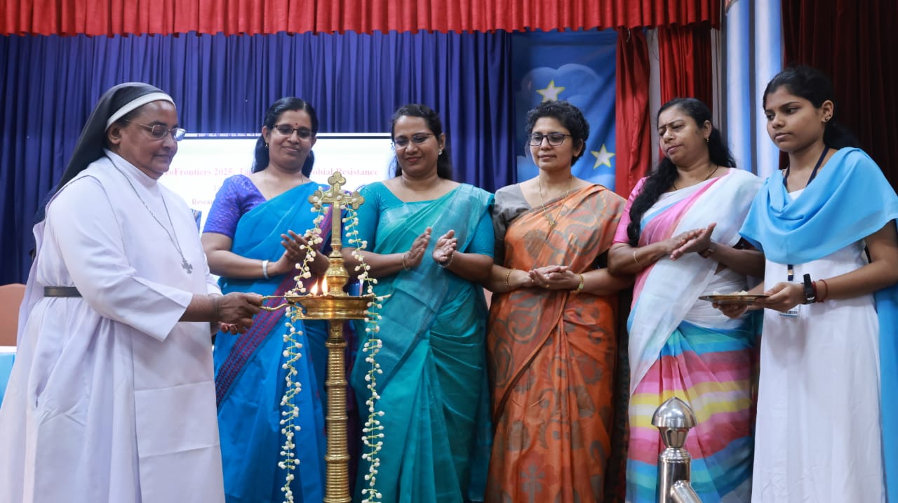 National Symposium on AMR Begins at St. Mary’s College Thrissur | MicroFrontiers 2025