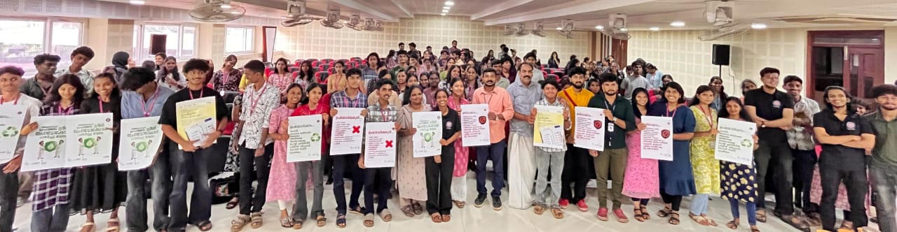 തദ്ദേശ തെരഞ്ഞെടുപ്പിനോടനുബന്ധിച്ച് സെൻ്റ് തോമസ് കോളേജിൽ പച്ച വർത്തമാനം ( ഗ്രീൻ ടോക്ക് )