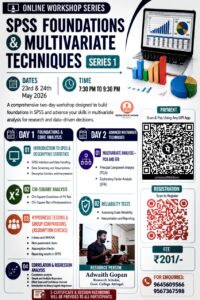 SPSS Online Workshop 2026: Build Research Skills from Kerala