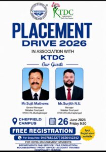 KTDC Pool Campus Placement 2026: Golden Opportunity for Hospitality Job Seekers in Kerala