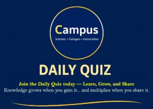 🌟 Invitation to Join the Campus Round Daily Quiz Initiative 🌟
