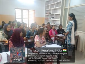 Student-led panel discussion organized at St. Mary’s College (Autonomous) Thrissur